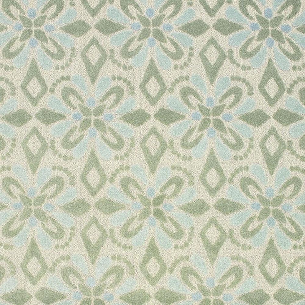 Oriental Weavers Barbados 5994J 6&#39;7&quot; x 9&#39;6&quot; Ivory and Green Area Rug, , large