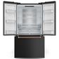 THOR KITCHEN Gordon Ramsay 20.3 Cu. Ft. Counter Depth French Door Refrigerator with Rose Gold Handle Kit in Black, , large