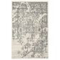 Safavieh Adirondack ADR101B-3 3" x 5" Ivory/Silver Area Rug, , large