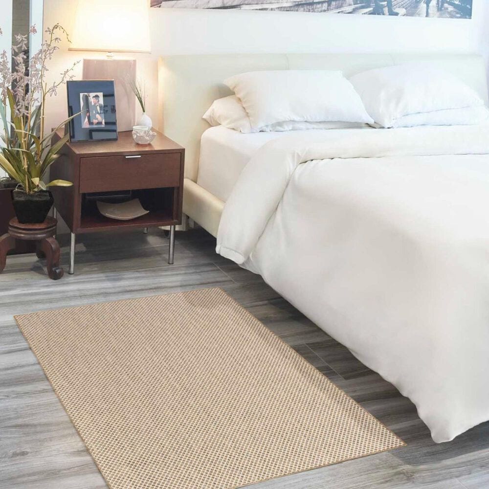 Nourison Courtyard Jute and Ivory 2&#39; x 3&#39; Indoor/Outdoor Area Rug, , large