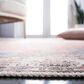 Safavieh Serapi 6"7" Square Ivory and Pink Area Rug, , large