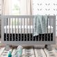 Babyletto Hudson 3-In-1 Convertible Crib and Toddler Conversion Kit in Grey, , large