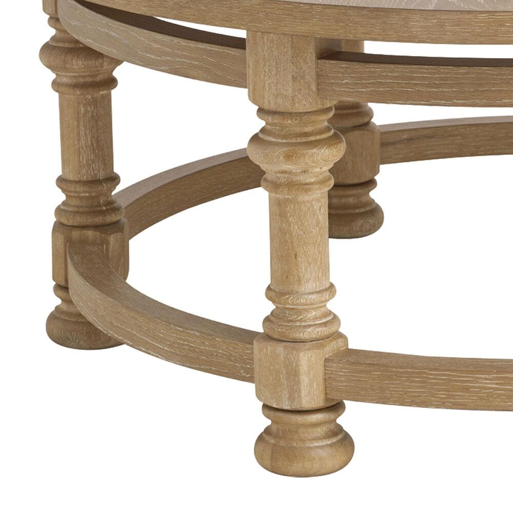 Lexington Home Brands Montecito Hollister Round Cocktail Table in Chaparral, , large