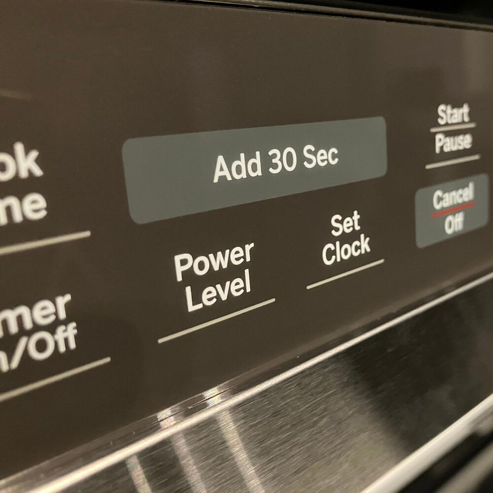 GE Profile 2-Piece Kitchen Package with 30" Smart Slide-in Electric Double Oven Range and 2.1 Cu. Ft. Over-the-Range Sensor Microwave Oven in Stainless Steel, , large