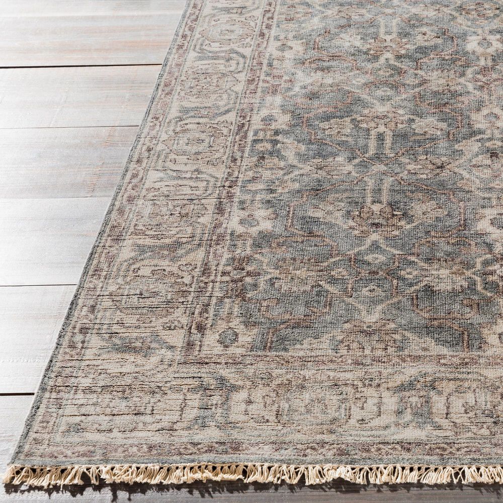Surya Theodora 8&#39; x 10&#39; Gray, Slate and Dark Brown Area Rug, , large