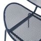 Hearth and Haven Elba Outdoor Mesh Accent Chair in Navy (Set of 2), , large