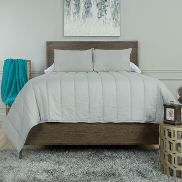 Rizzy Home Blackberry Grove King Quilt Set in Grey, , large