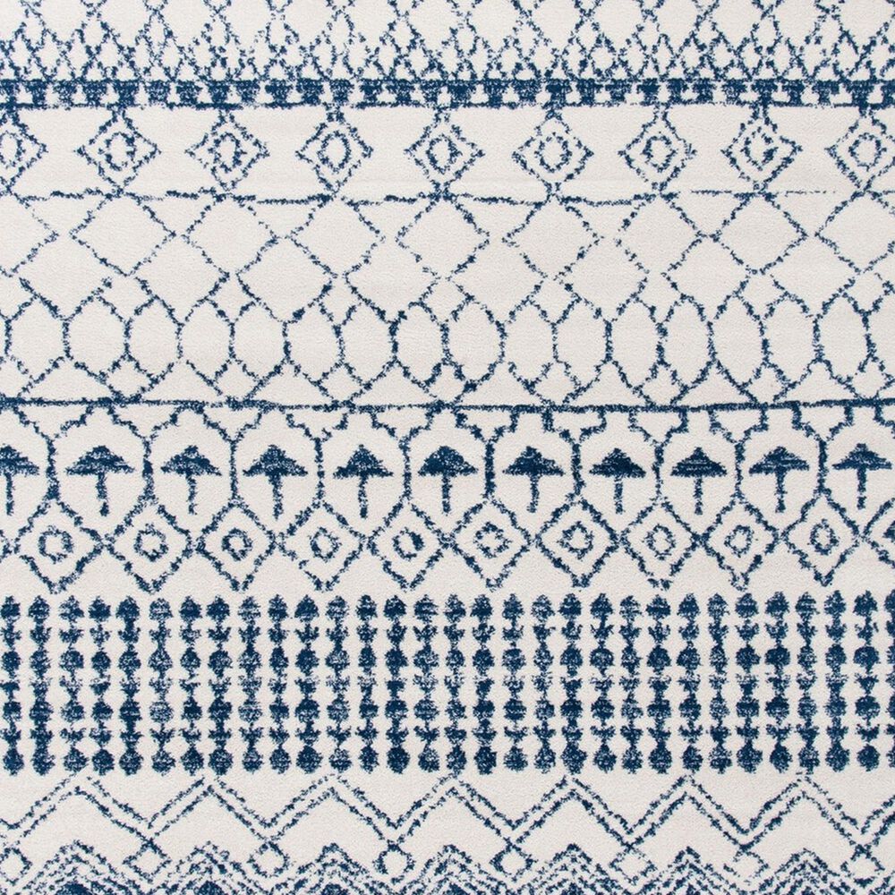 Safavieh Tulum  10&#39; x 14&#39; Ivory and Navy Area Rug, , large