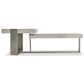 Bernhardt Tempo Cocktail Table in Larza and Satin Nickel, , large
