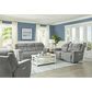 HomeStretch Knockout Power Loveseat in Parkway Granite, , large
