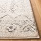 Safavieh Tulum Traditional 2" x 11" Ivory and Grey Runner, , large