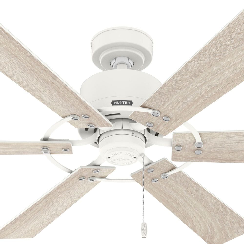 Hunter Gilrock 52&quot; Ceiling Fan in Matte White, , large