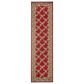 Safavieh Lyndhurst 2"3" x 12" Red and Black Runner, , large