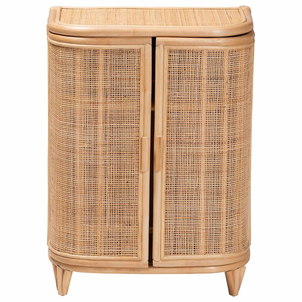 Baxton Studio Yanka Storage Cabinet in Natural, , large