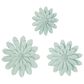 Maple and Jade 24" x 24" Flower Wall Decor in Green (Set of 3), , large