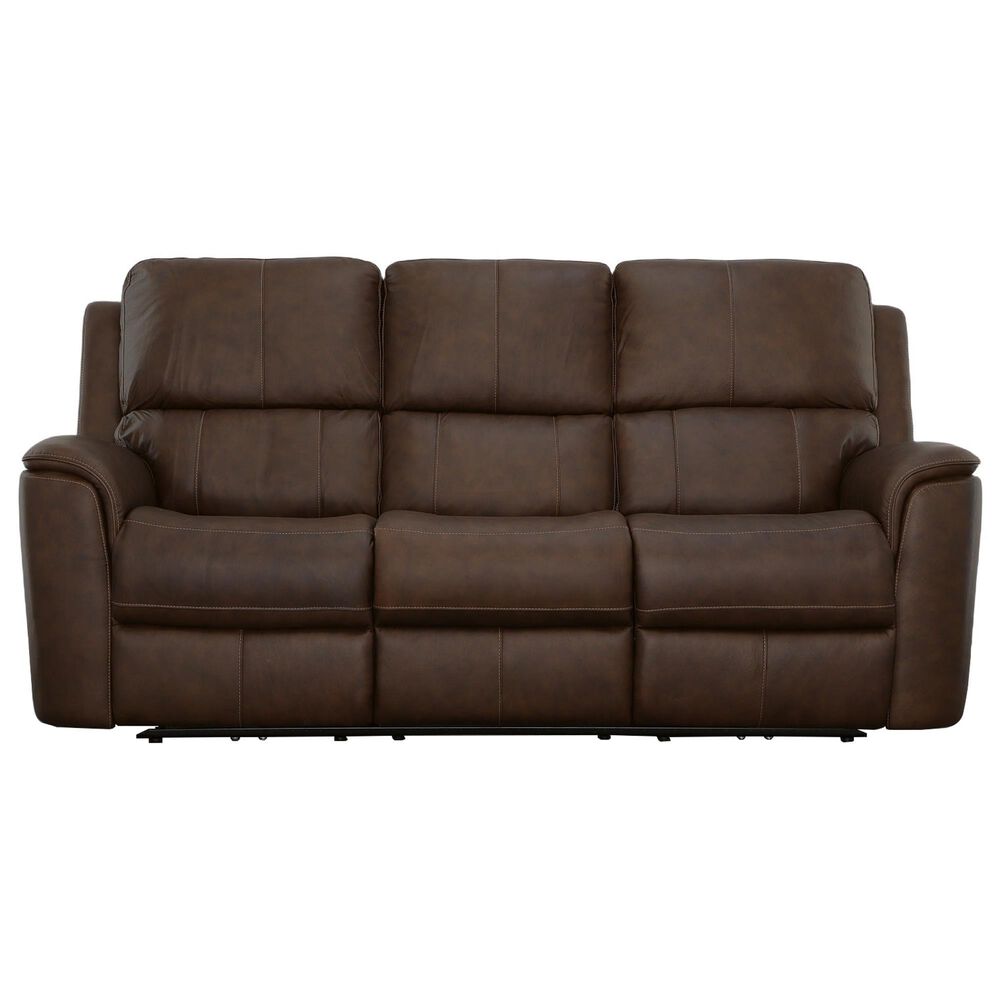 Flexsteel Henry 2-Piece Power Reclining Sofa and Recliner in Burnt Umber Brown, , large