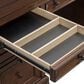 Riva Ridge Arlington Executive Desk in Classic Brown, , large