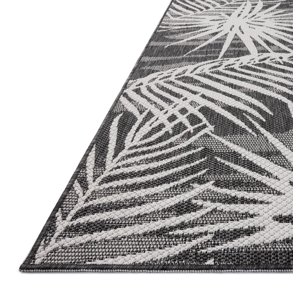 Loloi Easton Ivory and Onyx 7&#39;10&quot; x 10&#39; Indoor/Outdoor Area Rug, , large
