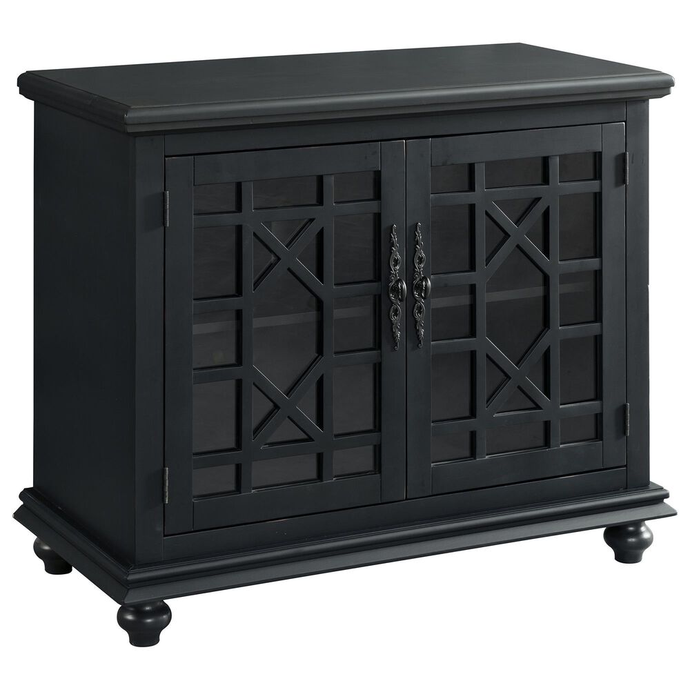 Forma &amp; Co Cassandra Small Spaces TV Stand in Antique Black, , large