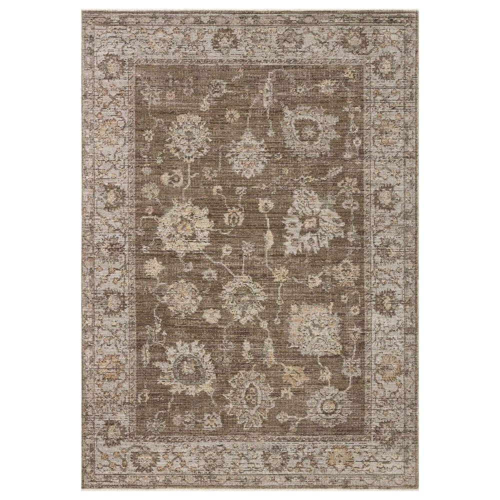 Loloi Priscilla Bark and Ivory 2"6" x 7"6" Runner, , large