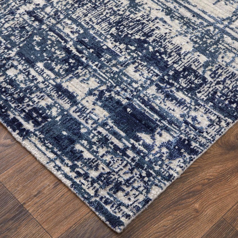 Feizy Eastfield 69AEF 2&#39;6&quot; x 10&#39; Blue Runner, , large