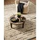 Amber Lewis x Loloi Briyana 7"9" x 9"9" Natural and Black Area Rug, , large