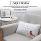 Pavilion Cardinals Appear 20" x 12" Throw Pillow in White, , large