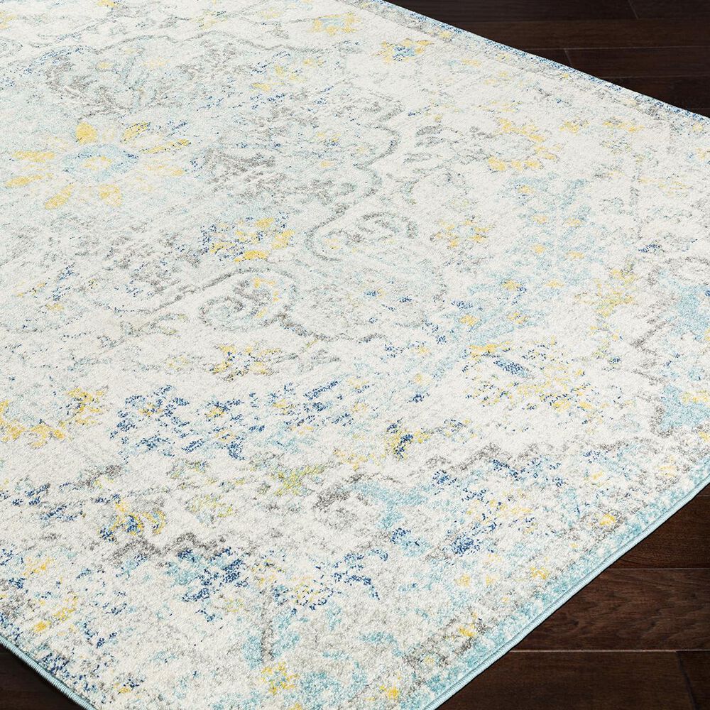 Surya Harput HAP-1065 5&#39;3&quot; x 7&#39;3&quot; Beige, Saffron and Gray Area Rug, , large
