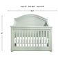 Baby Appleseed Rowan Arch Top 4-In-1 Convertible Crib in Sage, , large