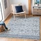 Safavieh Tulum TUL267 3" x 5" Ivory and Navy Area Rug, , large