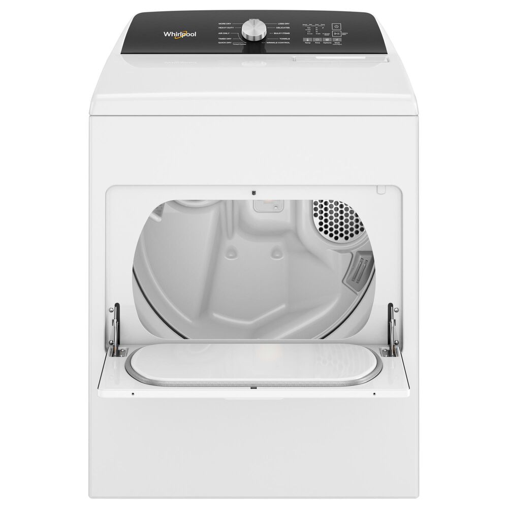 Whirlpool 4.5 Cu. Ft. Top Load Washer and 7 Cu. Ft. Gas Dryer Laundry Pair in White, , large