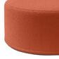 Jaxx Candler Boucle Fabric Ottoman in Terra Cotta, , large