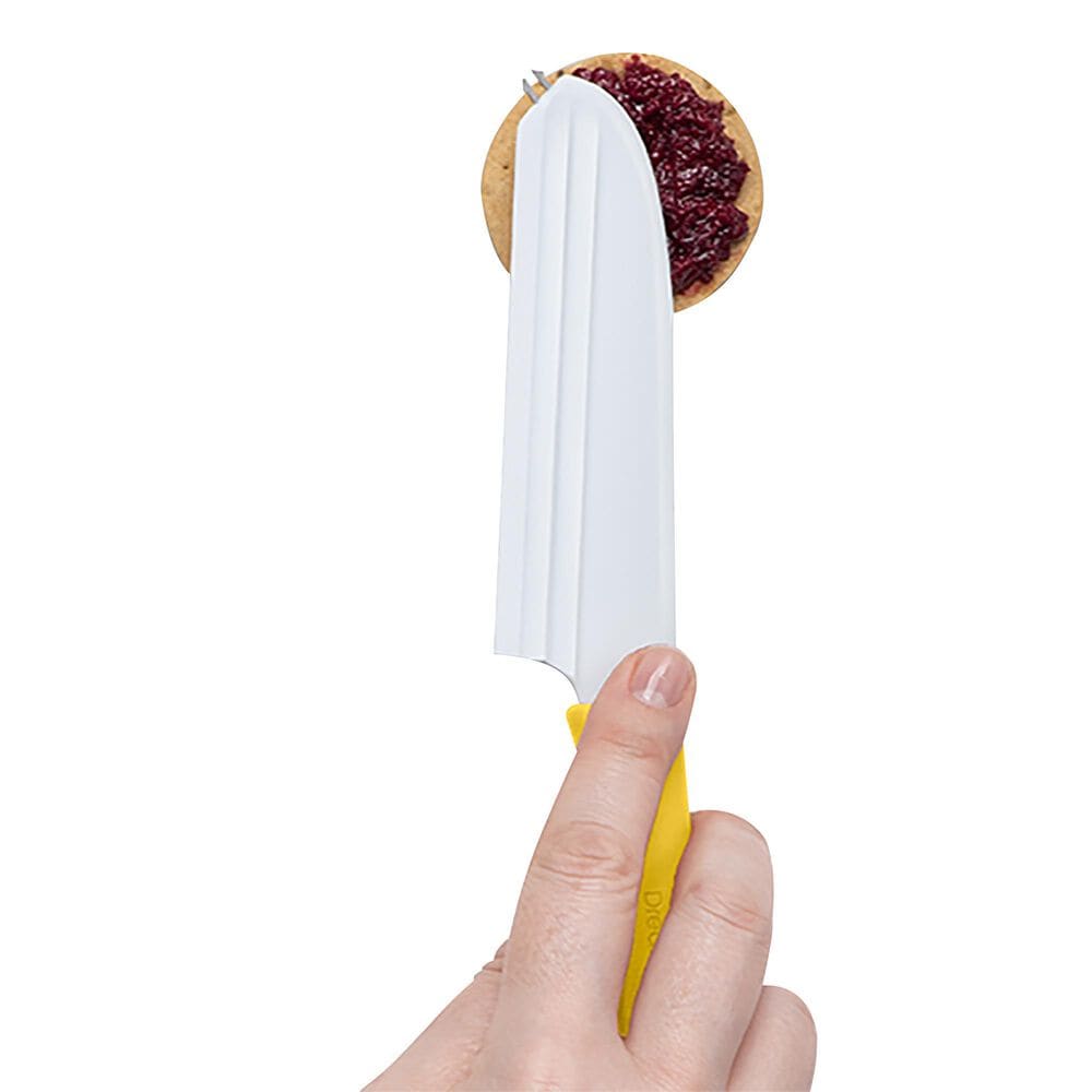 Dreamfarm Knibble Lite Non-Stick Cheese Knife in Yellow, , large