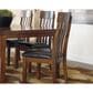 Ashley Ralene Dining Upholstered Side Chair in Medium Brown, , large