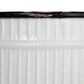 Creative Coop 2-Piece Round Metal Planter on Stand Set in White and Black, , large