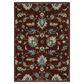 Oriental Weavers Capella Red and Multicolor 7"10" x 10"10" Area Rug, , large