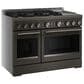 Whirlpool 6.3 Cu. Ft. Freestanding Gas Range with 6 Sealed Burners in Black Ore, , large