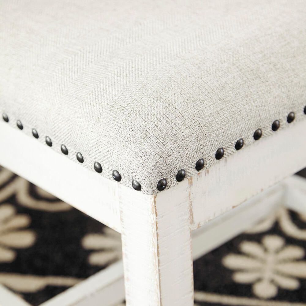 Ashley Valebeck Dining Chair Set of 2 in Beige and White, , large