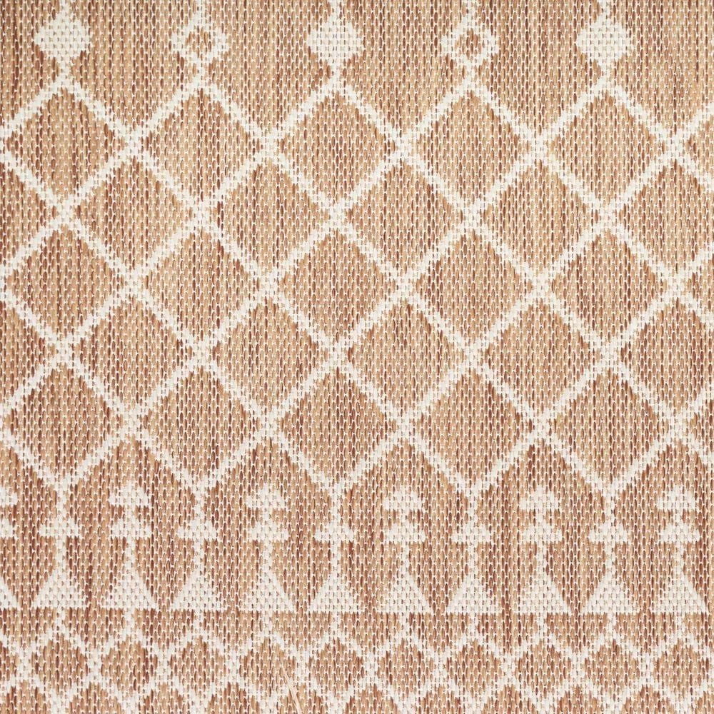 Nourison Positano Southwestern Jute 6&#39; x 9&#39; Indoor/Outdoor Area Rug, , large