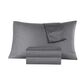 Trade Linker 4-Piece Queen 500 Thread Count Sheet Set in Grey, , large