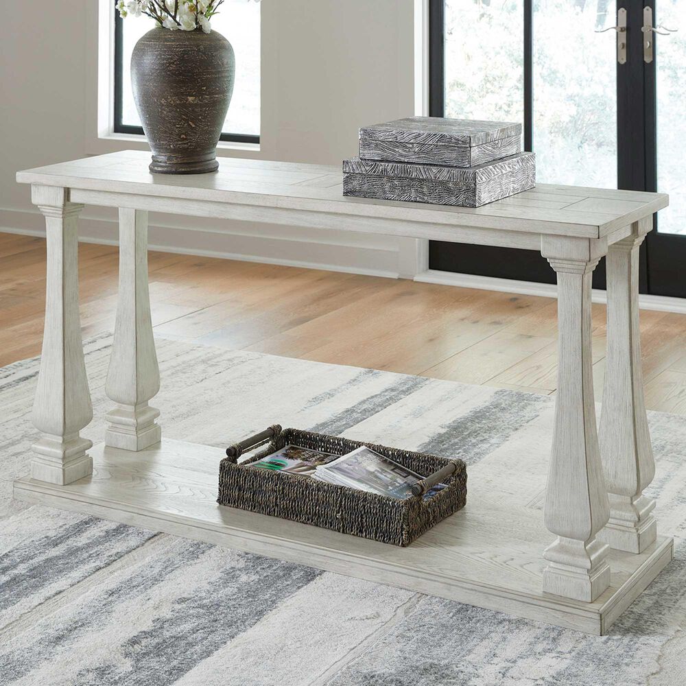 Ashley Arlendyne Sofa Table in Antique White, , large