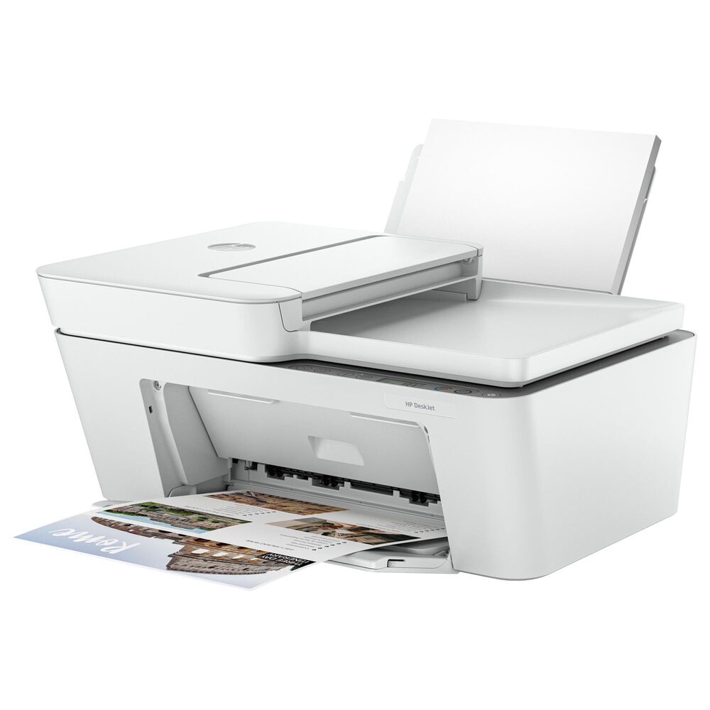 HP DeskJet 4255e Wireless All-in-One Printer in White, , large