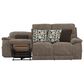 Hartsfield Joya Power Reclining Sofa in Mushroom, , large