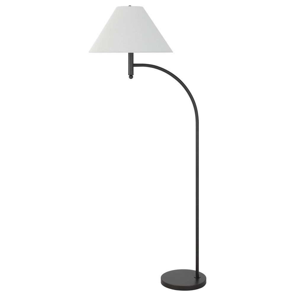 Cal Lighting Mosley Groton Floor Lamp in Charcoal Grey, , large