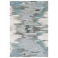 Surya Montclair 2" x 3" Teal, Sage, Light Beige, Charcoal, Blue and Light Gray Area Rug, , large