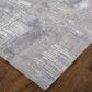 Feizy 39G1F Lennon Gray / Blue 1"8" x 2"10" Area Rug, , large