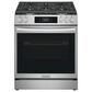 Frigidaire Gallery 2-Piece Kitchen Package with 6 Cu. Ft. Stone-Baked Pizza Gas Range and 30" Over-The-Range Microwave in Stainless Steel, , large