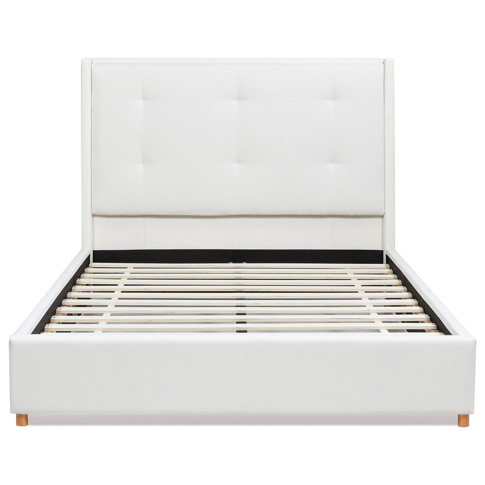 Jennifer Taylor Home Miramar Queen Platform Bed in Antique White, , large