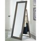 Ashley Dirkins Floor Mirror in Brown, , large