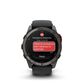 Garmin fenix 8 Pro Sapphire MicroLED GPS Smartwatch 51mm Sapphire Carbon Gray DLC Titanium with Black/Pebble Gray Silicone Band, , large